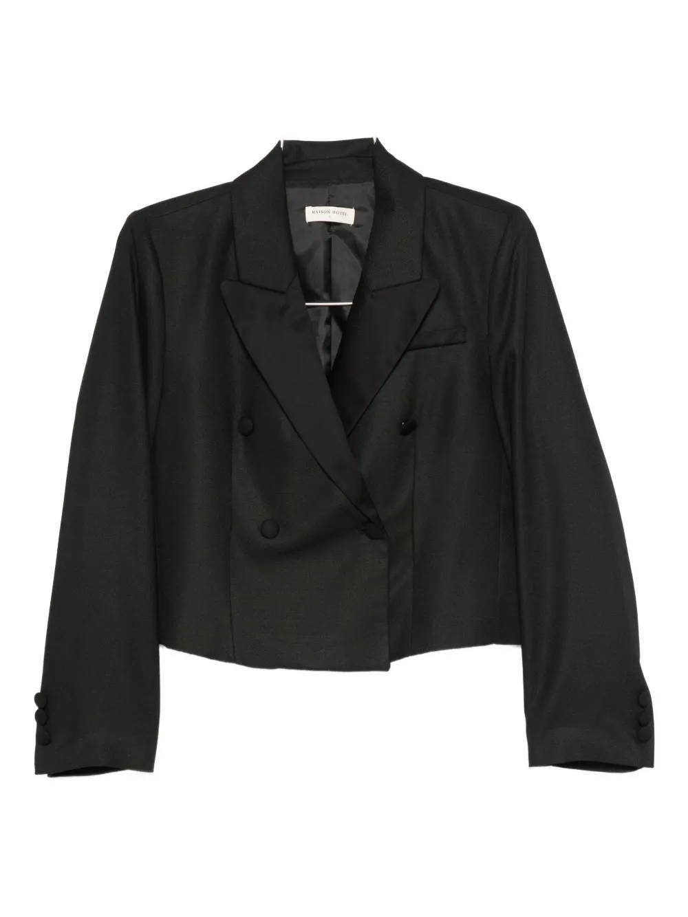 MAISON HOTEL Frank double-breasted blazer | Black | Image 1