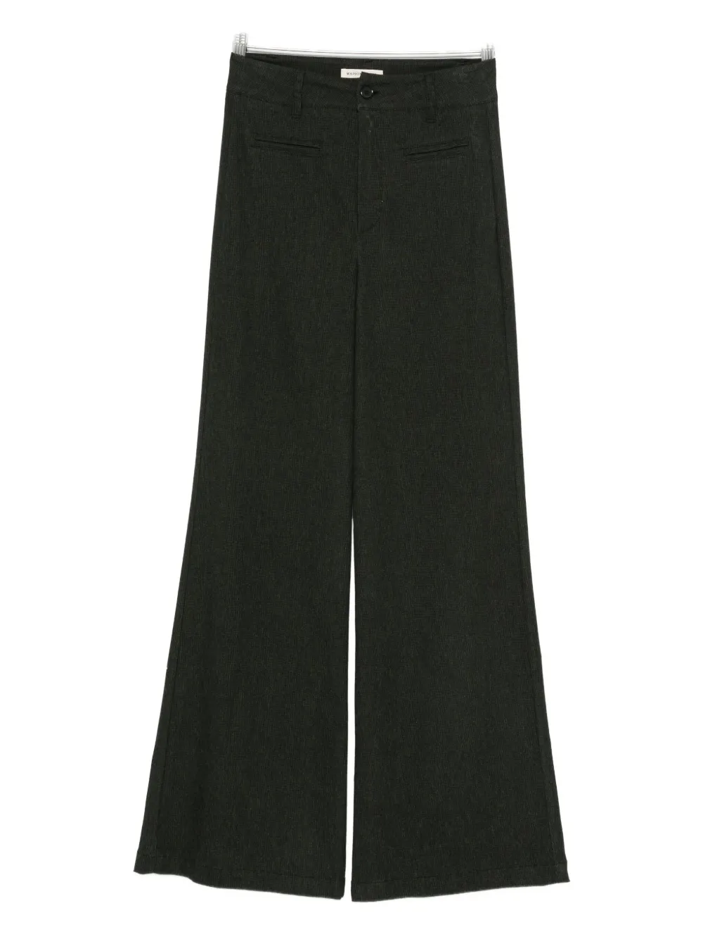 MAISON HOTEL Carlo flared trousers | Black | Image 1