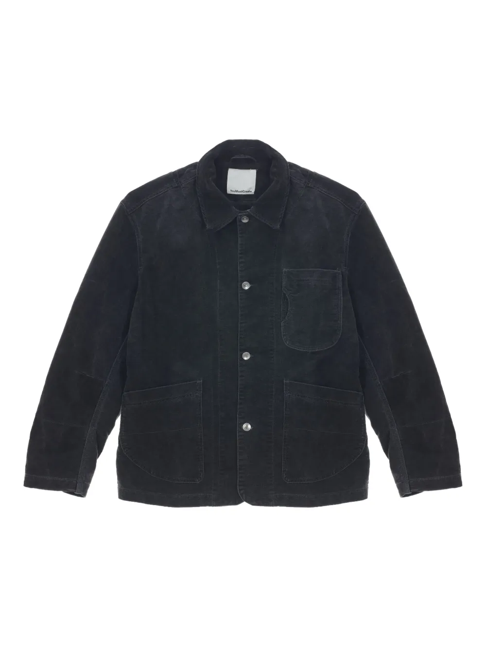 Ymc You Must Create Construction Jacket In Blue