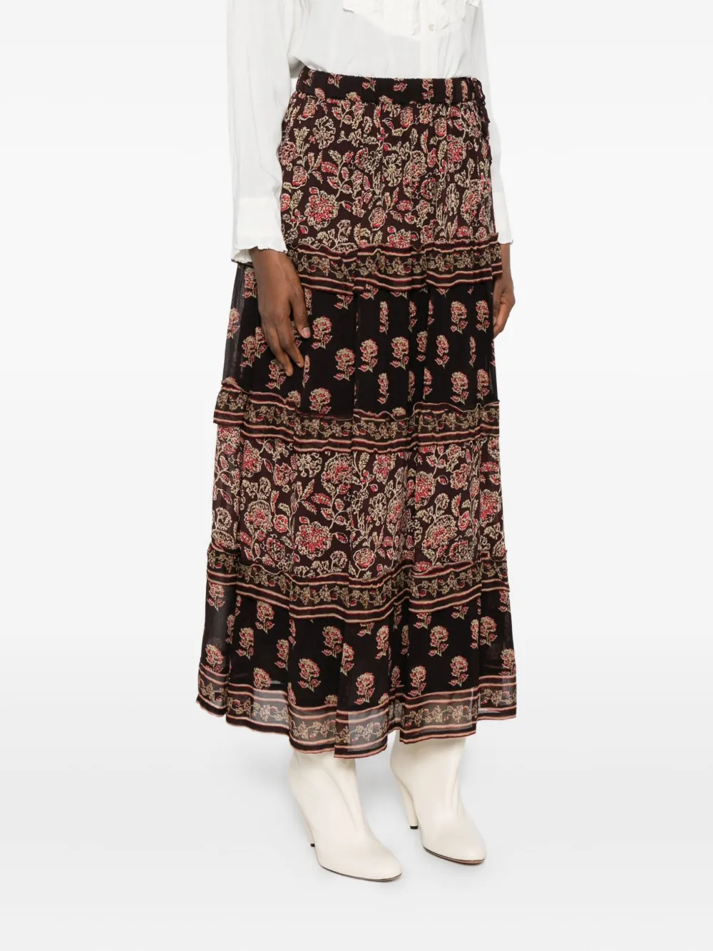 Maison Hotel Orazio Skirt In Red