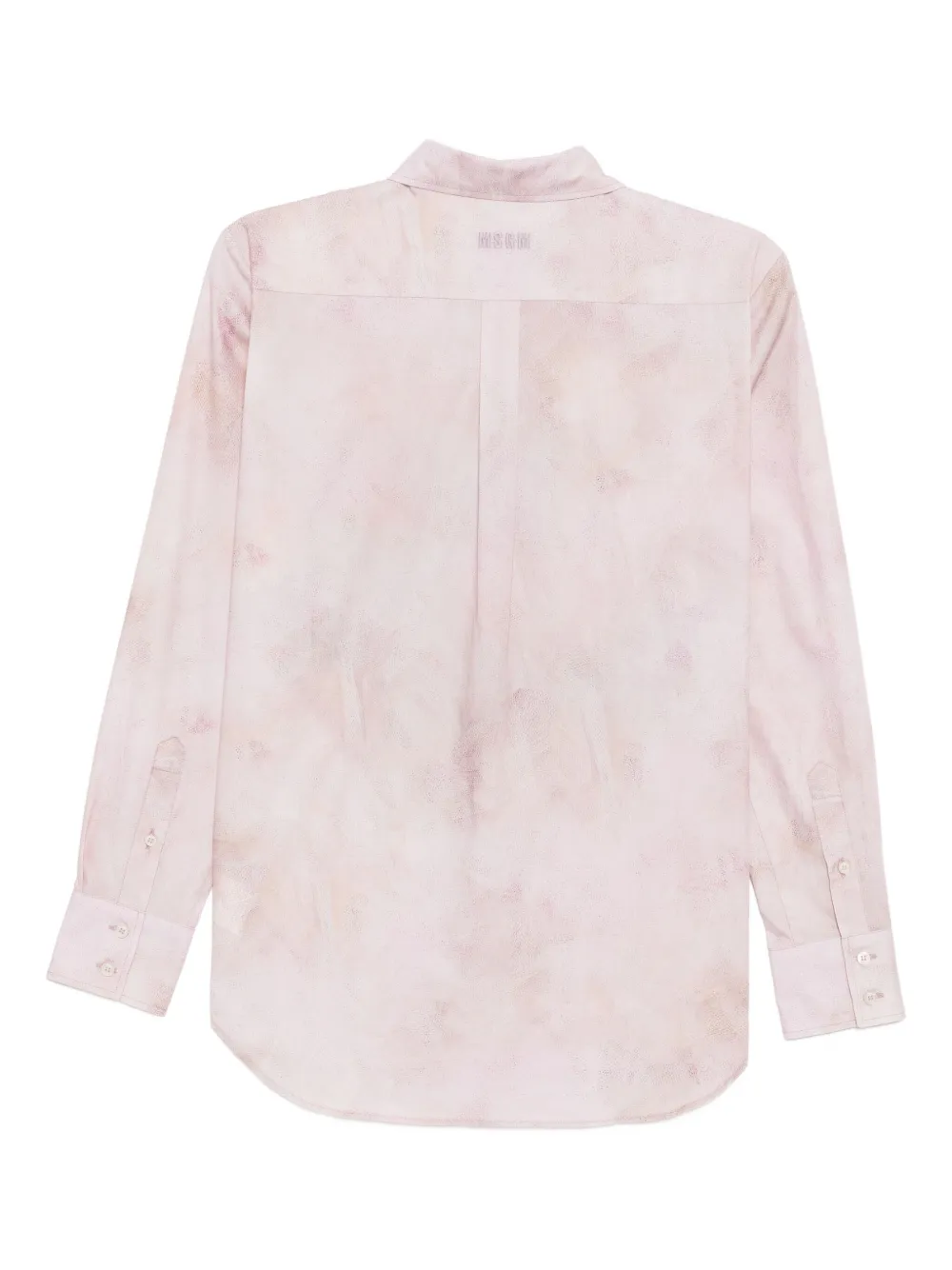 MSGM rose bouquet-print poplin shirt | Shirts | Image 2