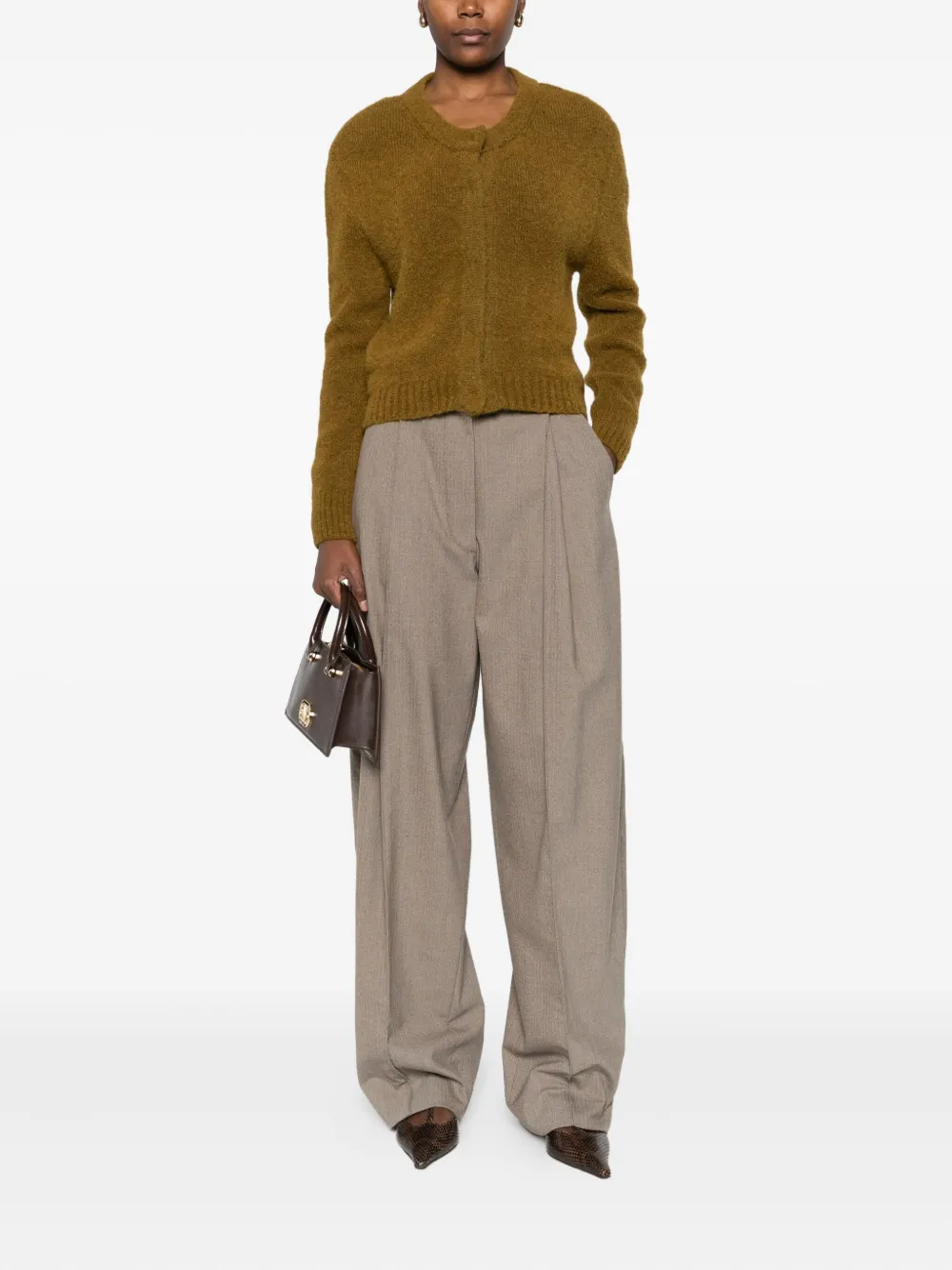 THELATEST pleated straight-leg trousers | Straight-Leg Pants | Image 2
