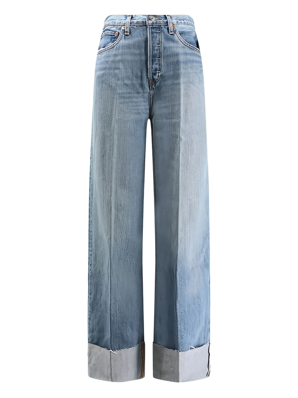 RE/DONE cuffed jeans | Blue | Image 1
