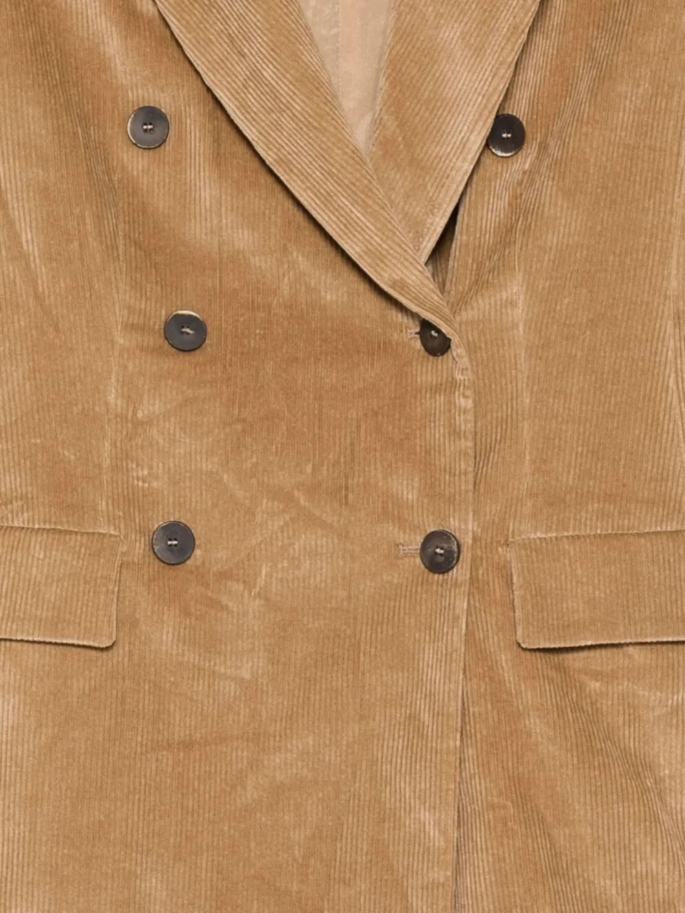 Antonelli Ribfluwelen jack Beige