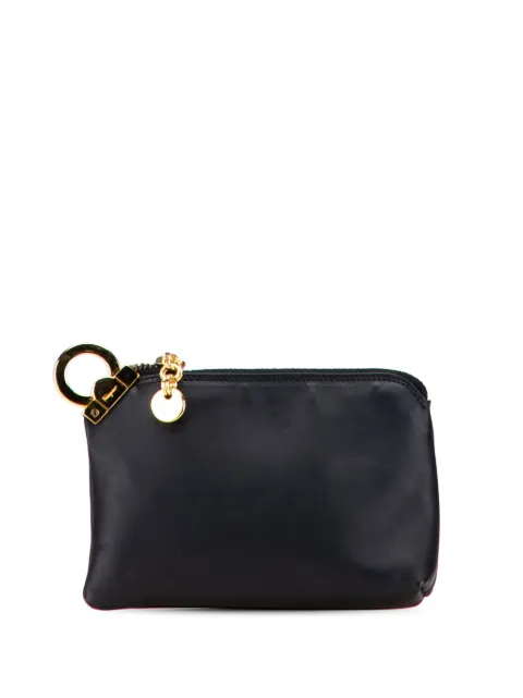 Ferragamo Pre-Owned 2000-2025 Leather Gancini coin pouch