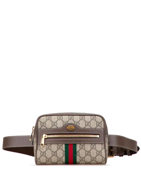 Gucci Pre-Owned 2016-2025 Small GG Supreme Ophidia belt bag