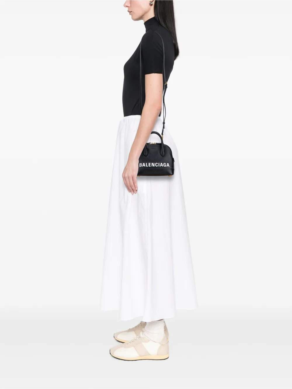 Balenciaga Pre-Owned 2020 XXS Calfskin Ville Top Handle Bag satchel | Pre-Owned | Image 2
