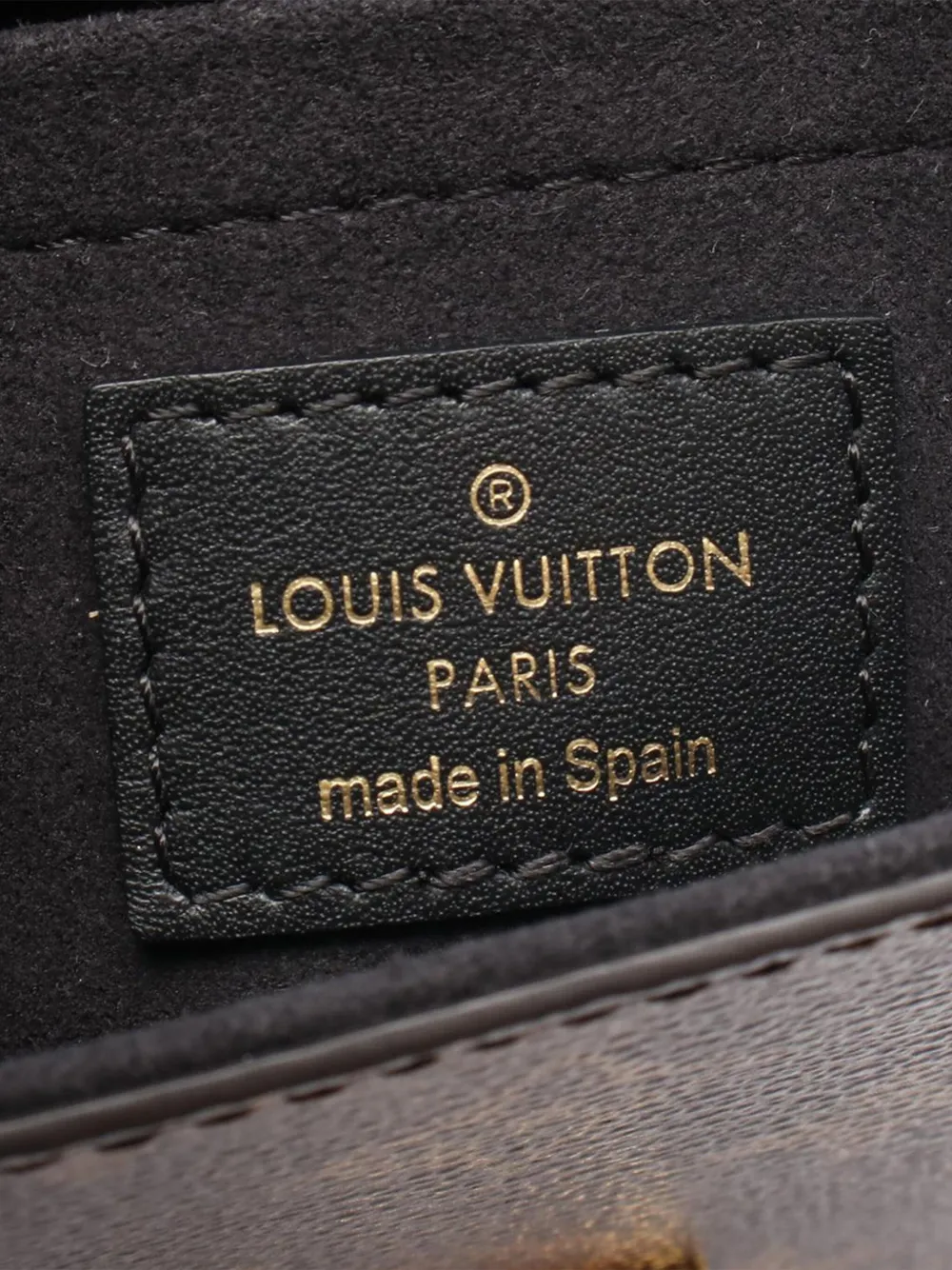 Pre-owned Louis Vuitton 2021-2025 Monogram Reverse Camera Box Satchel In Black