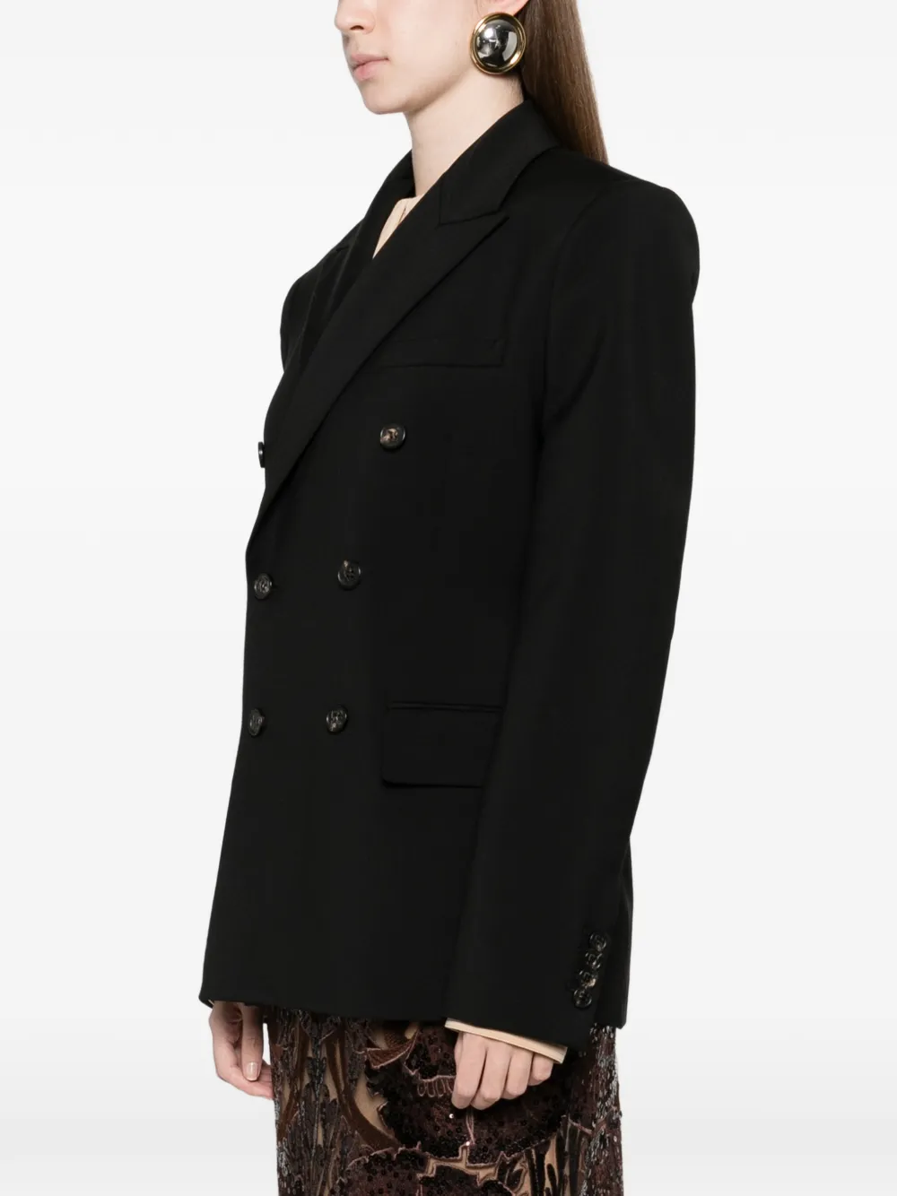 Giuseppe Di Morabito Double-breasted Jacket In Black