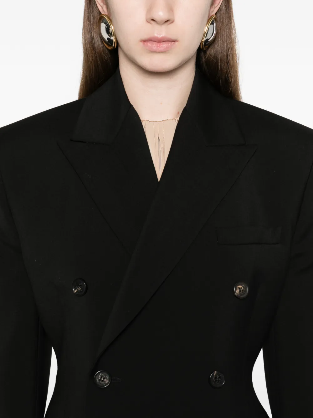 Giuseppe Di Morabito Double-breasted Jacket In Black