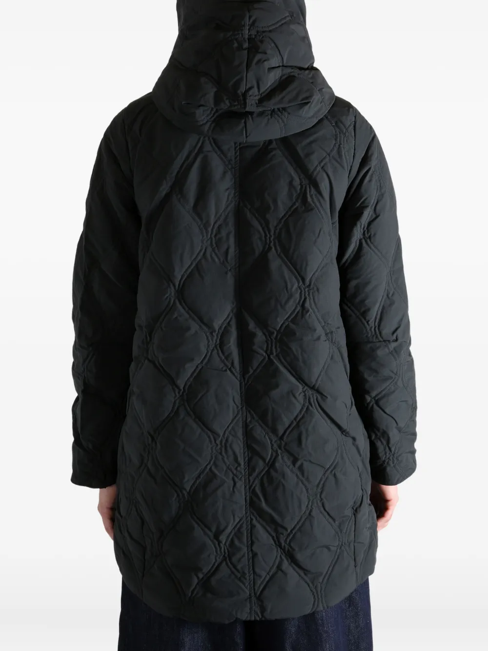 Canada Goose Gewatteerde jas met capuchon Zwart