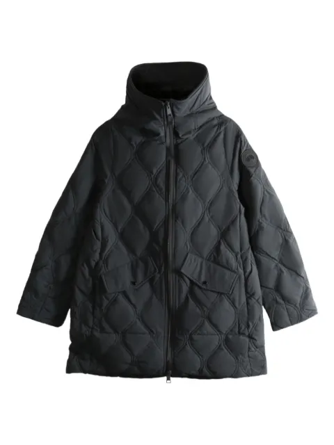 Canada Goose quilted hooded coat
