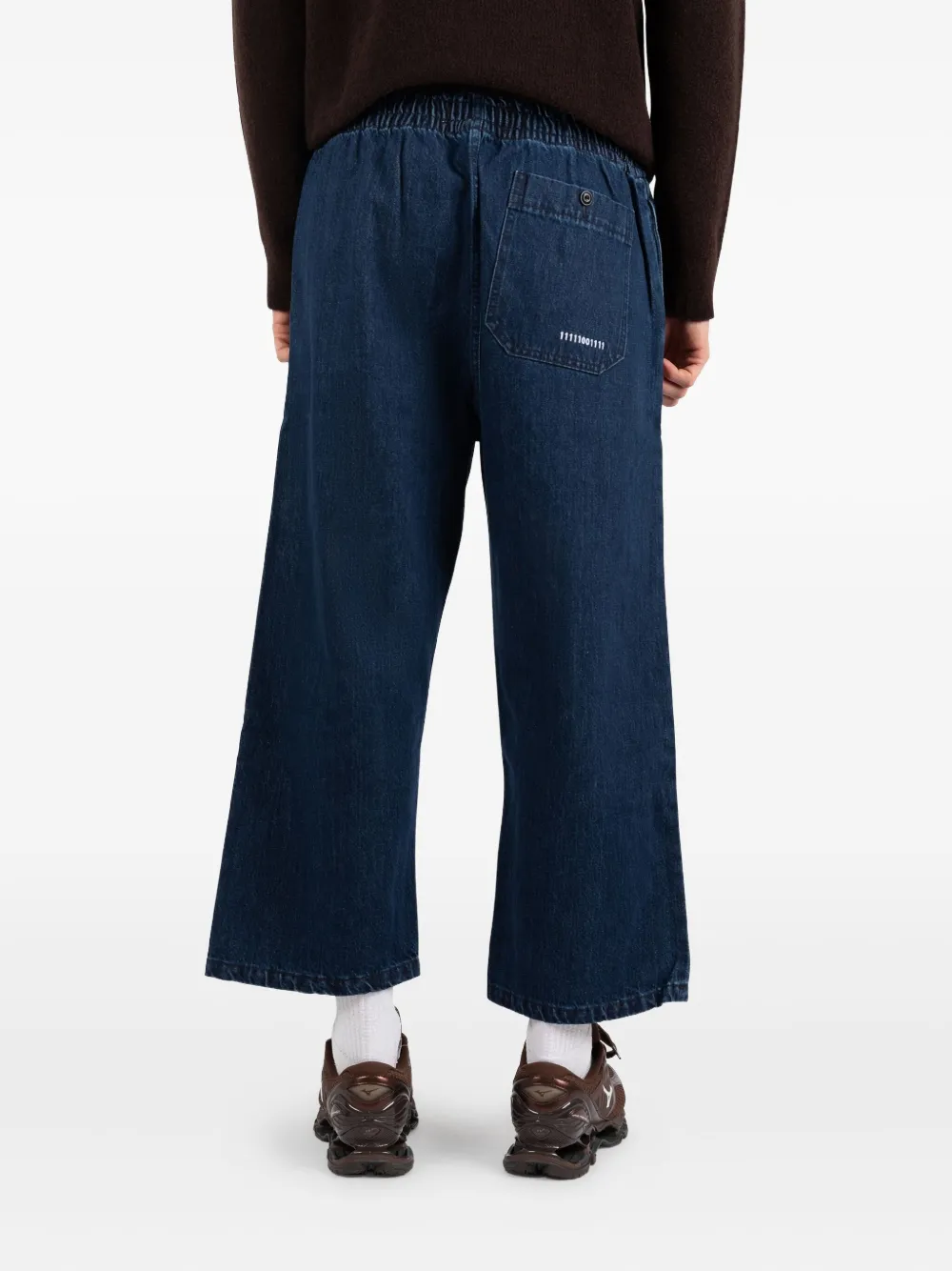 Société Anonyme Elasticated-waist Jeans In Blue