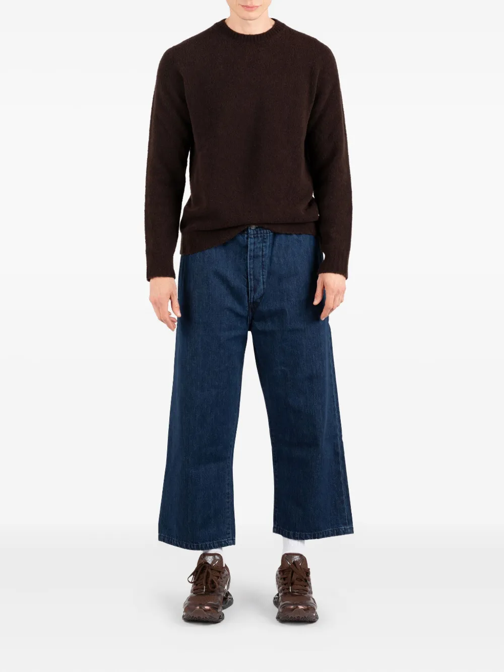 Société Anonyme Elasticated-waist Jeans In Blue