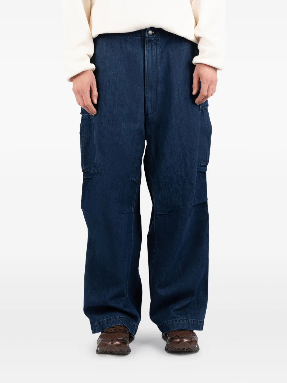 Société Anonyme Cotton Cargo Jeans In Blue