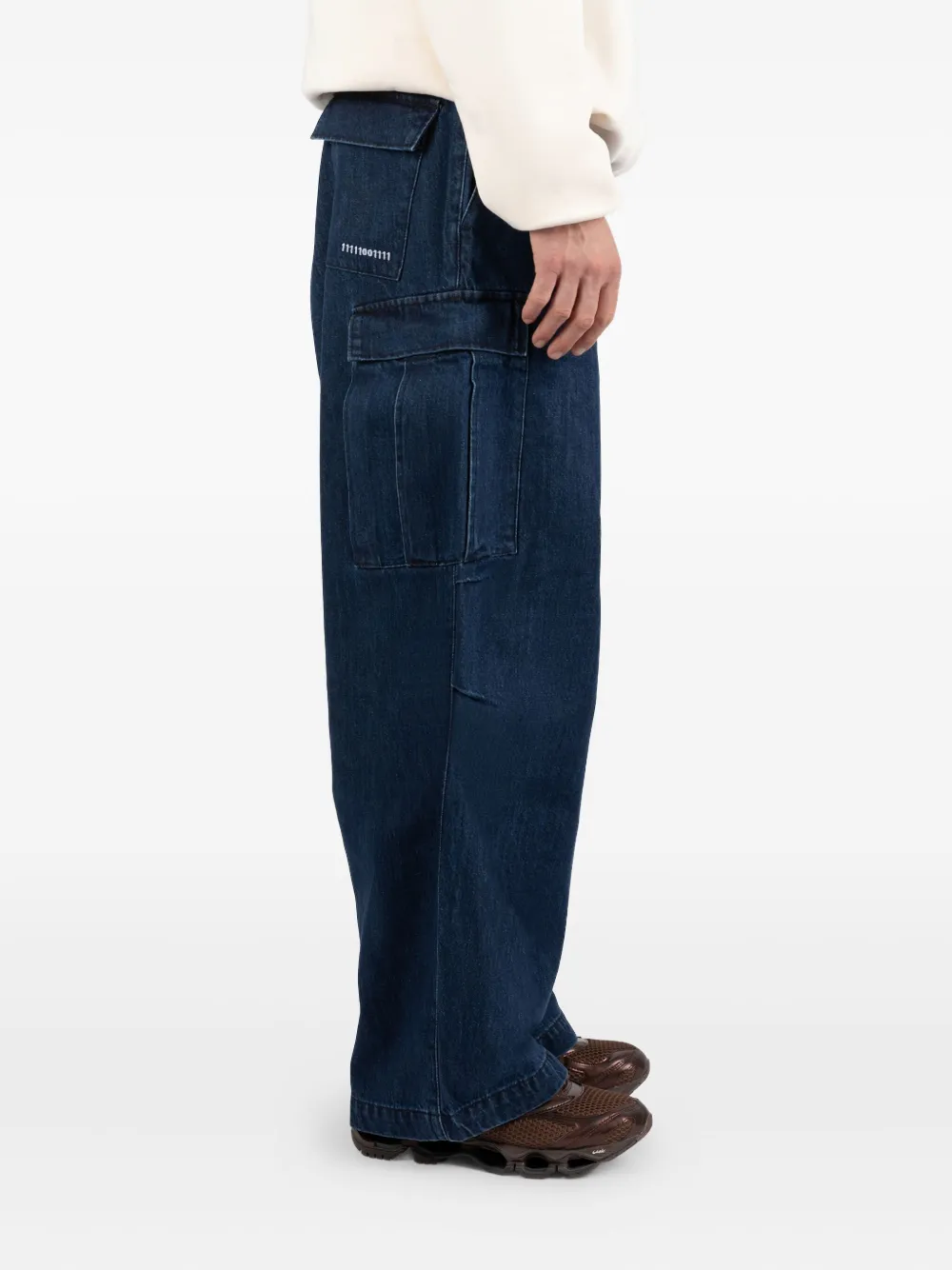 Société Anonyme Cotton Cargo Jeans In Blue