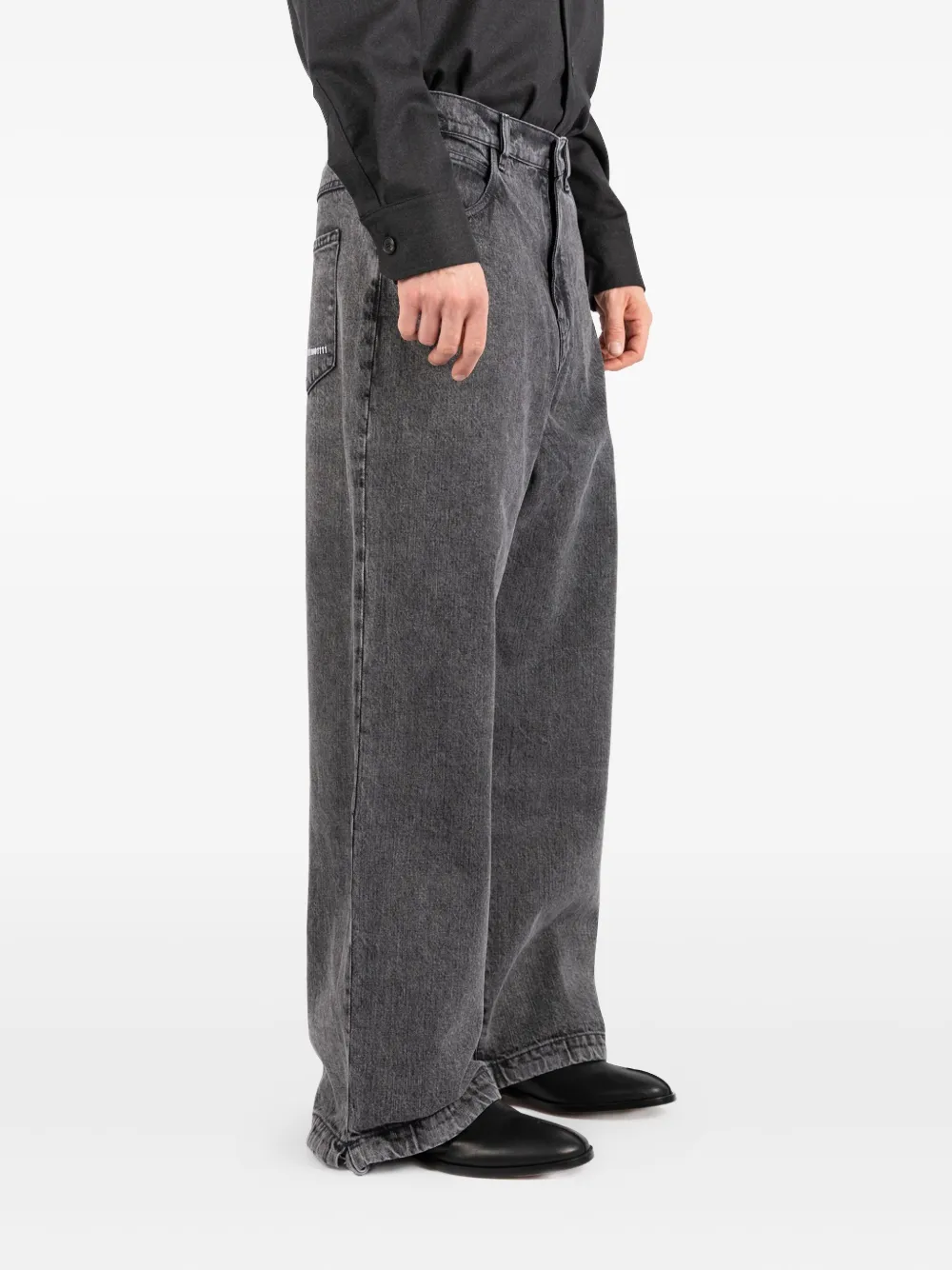 Société Anonyme Denim jack met strikdetail Grijs