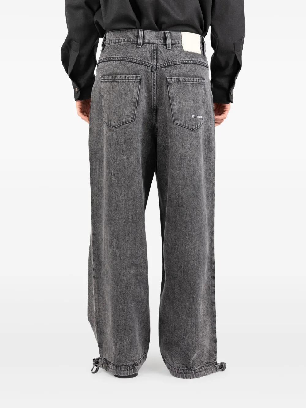 Société Anonyme Denim jack met strikdetail Grijs