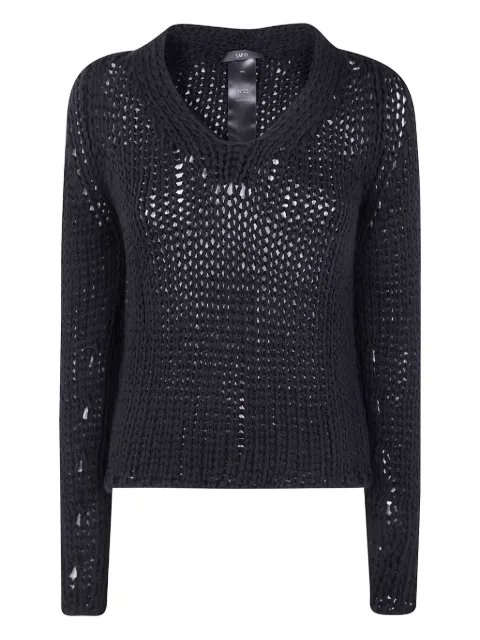SAPIO open knit sweater