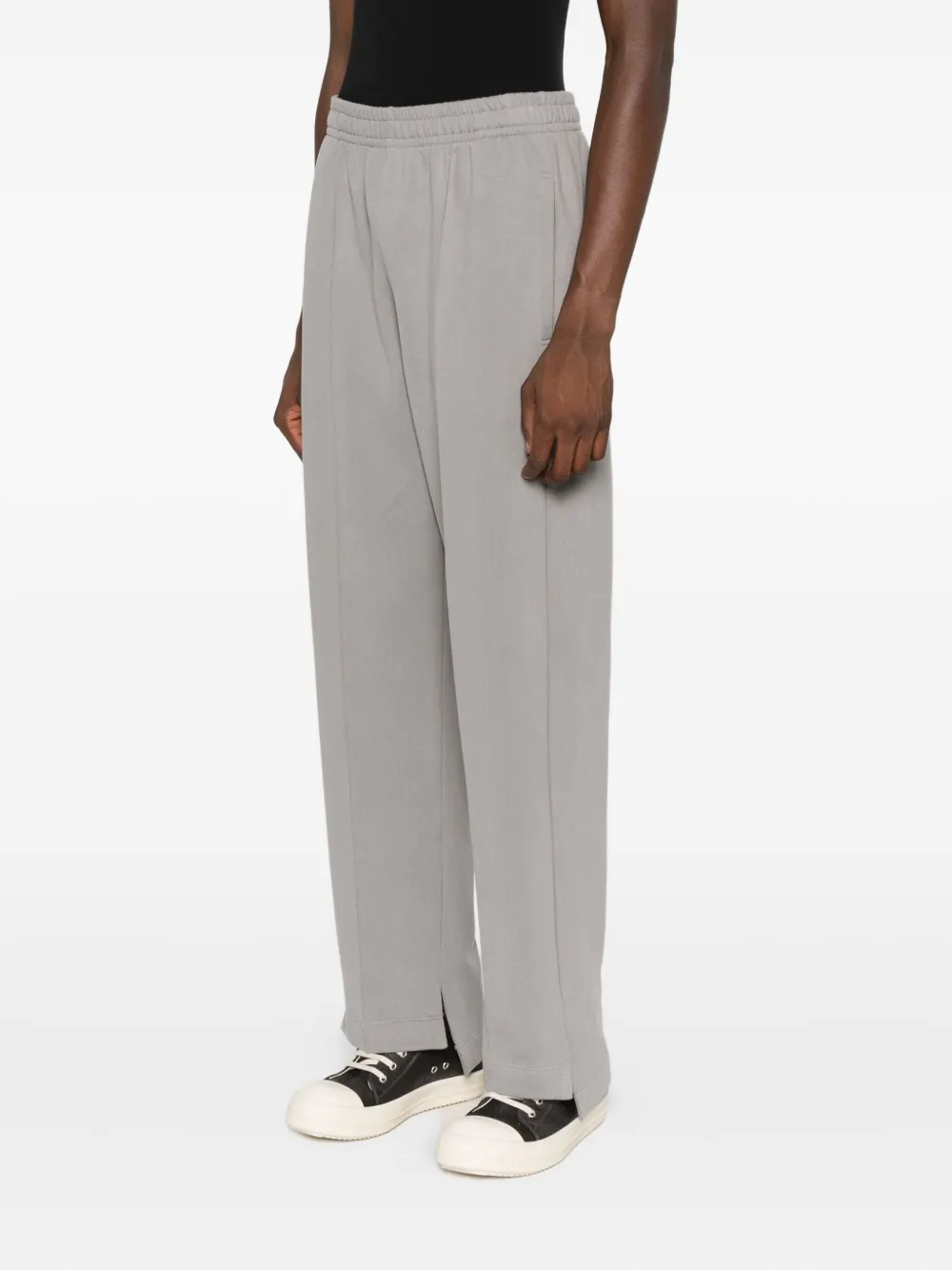  Notrainproof Mélange-effect Track Pants - Grey 