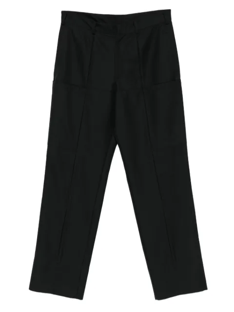 NotRainProof pressed-crease trousers