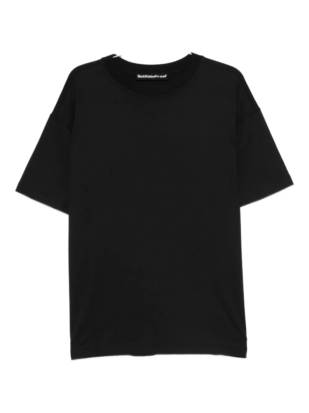 Notrainproof Crew-neck T-shirt In Black