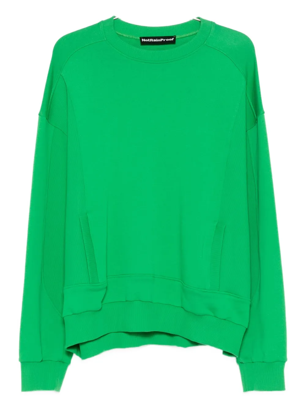 Notrainproof Drop-shoulder Sweatshirt In Green