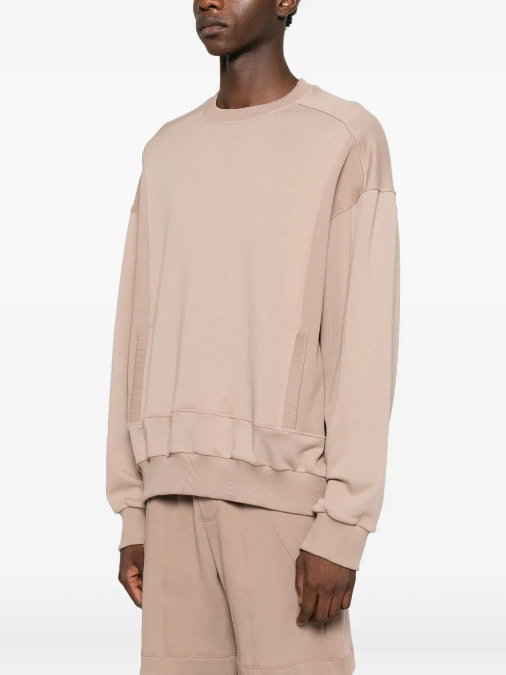 Notrainproof Panelled Sweatshirt In Neutral