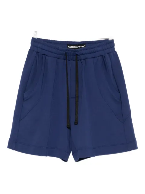 NotRainProof seam-detail drawstring-waist shorts