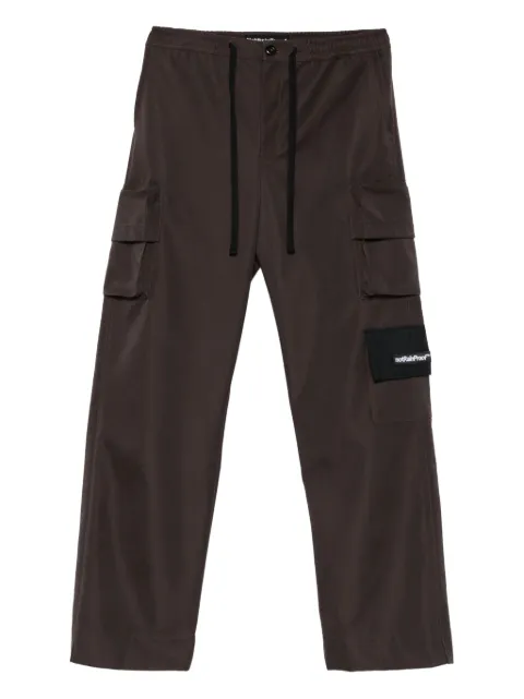 NotRainProof logo-appliqué cargo trousers