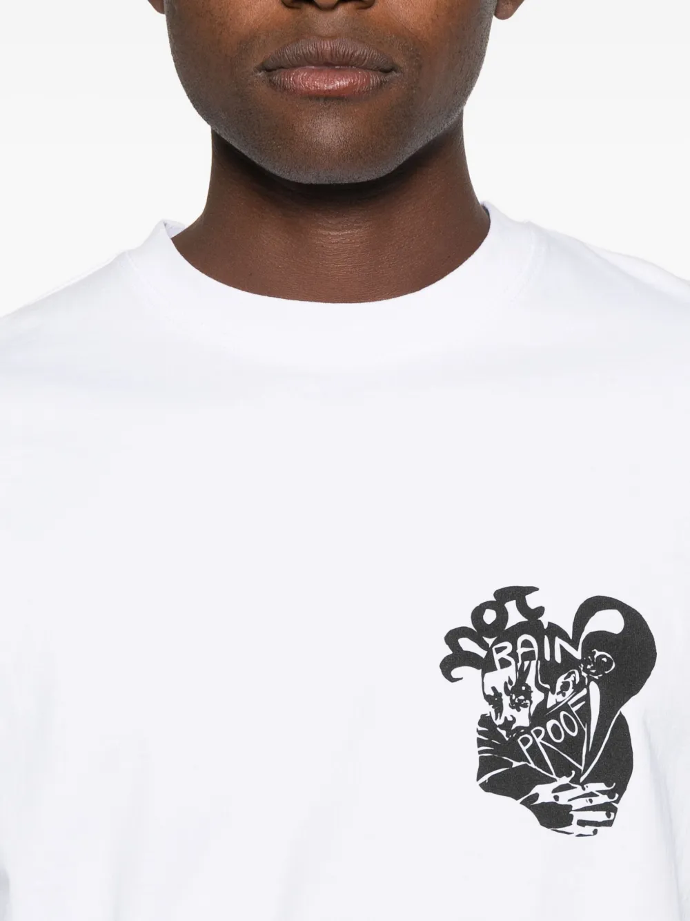 Notrainproof Graphic-print T-shirt In White