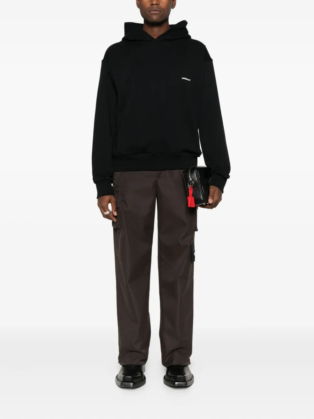NotRainProof logo-detail hoodie | Fitted Jackets | Image 2