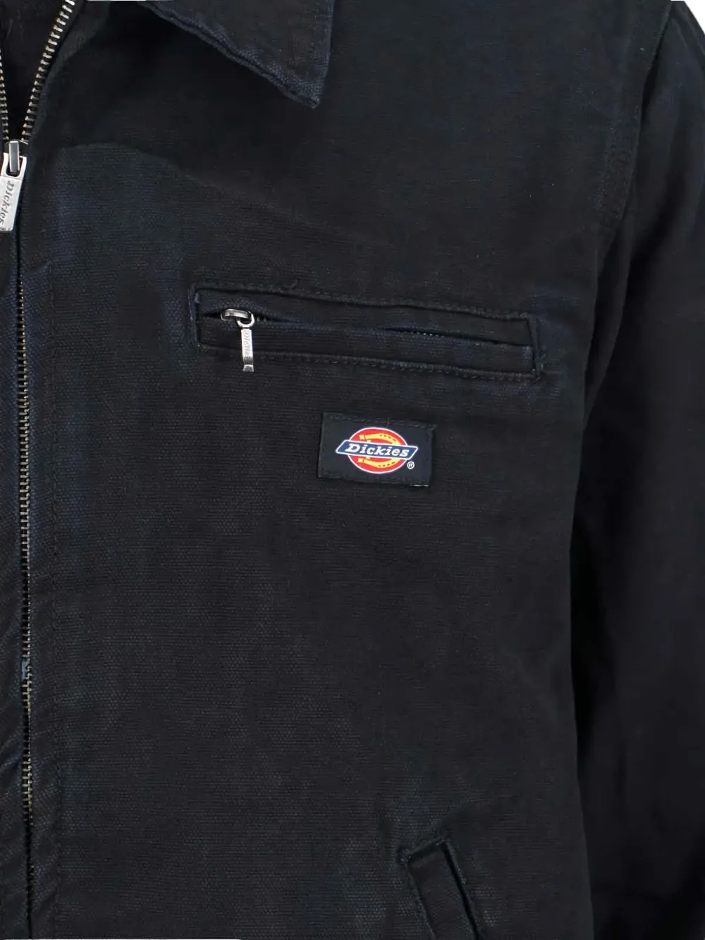 Dickies Versatile Jacket With Zippered Chest Pocket In Blue