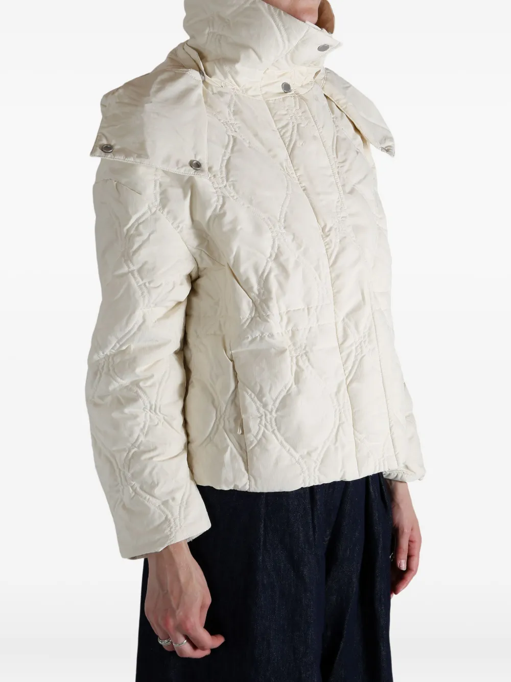 Canada Goose Quilted Hooded Jacket In Multi