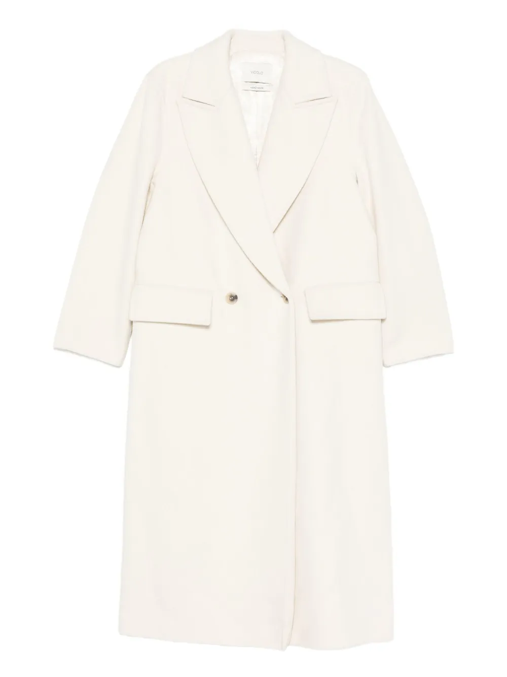 VICOLO wool-blend coat | White | Image 1