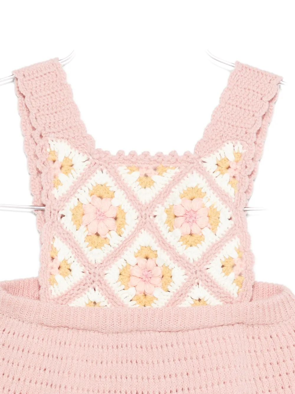 Louise Misha Crochet Dress In Purple