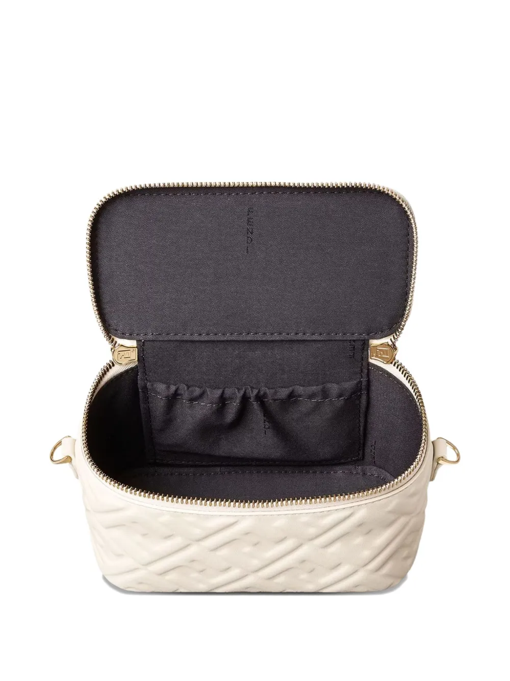 FENDI Crossbodytas met FF-jacquard Beige