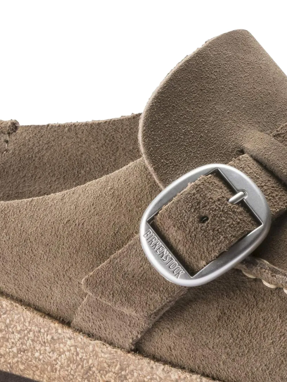 Birkenstock Buckley leren klomp Bruin