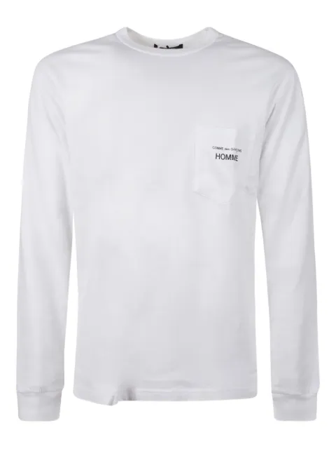 Comme des Garçons Homme playera con bolsillo en el pecho