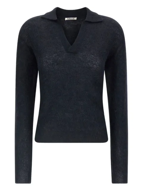 Auralee Skipper polo sweater