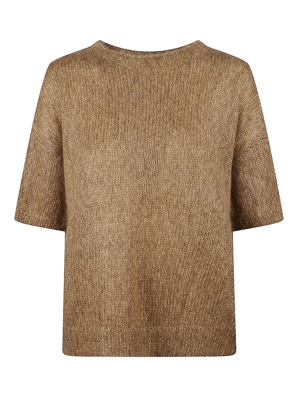 Ct Plage Round-neck Sweater In Brown