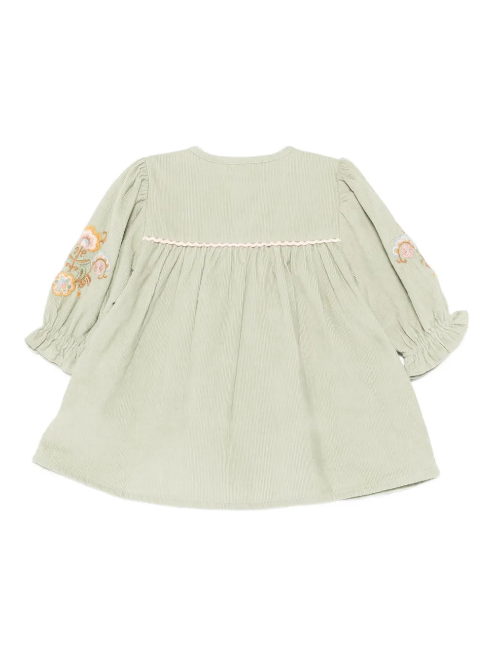 Louise Misha cotton dress - Groen