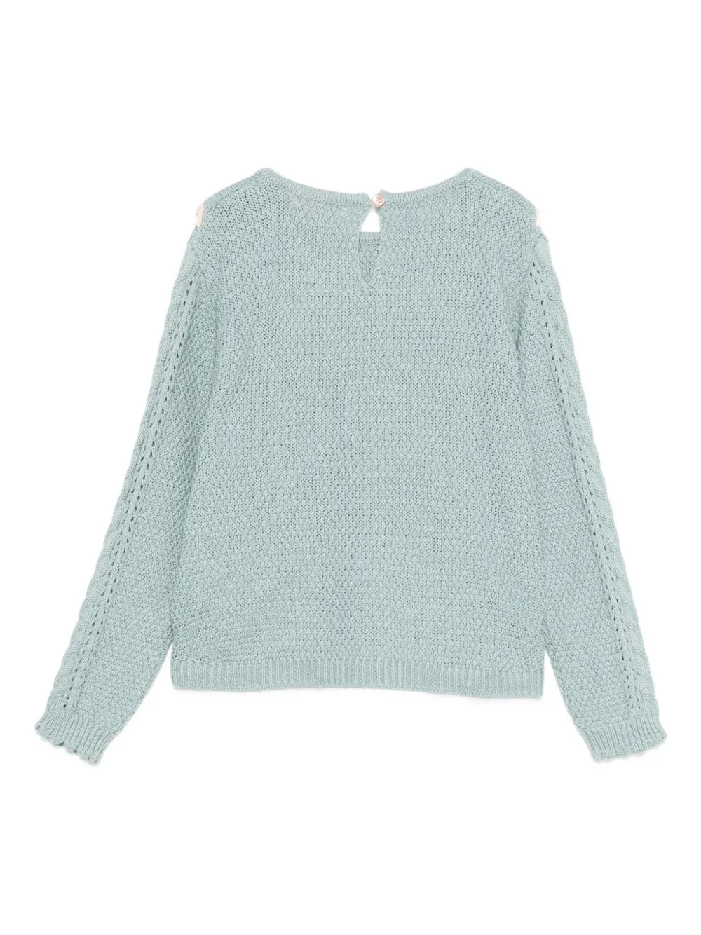 Louise Misha embroidered collared sweater | Girls Jumpers & Knitwear | Image 2