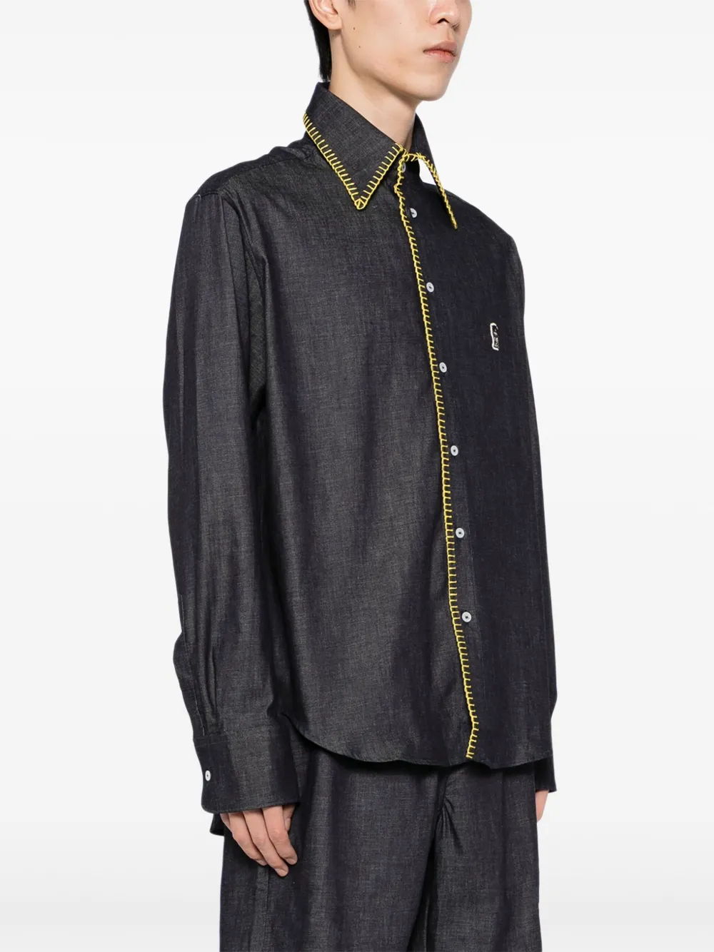  Chateau Orlando Blanket Shirt - Blue 