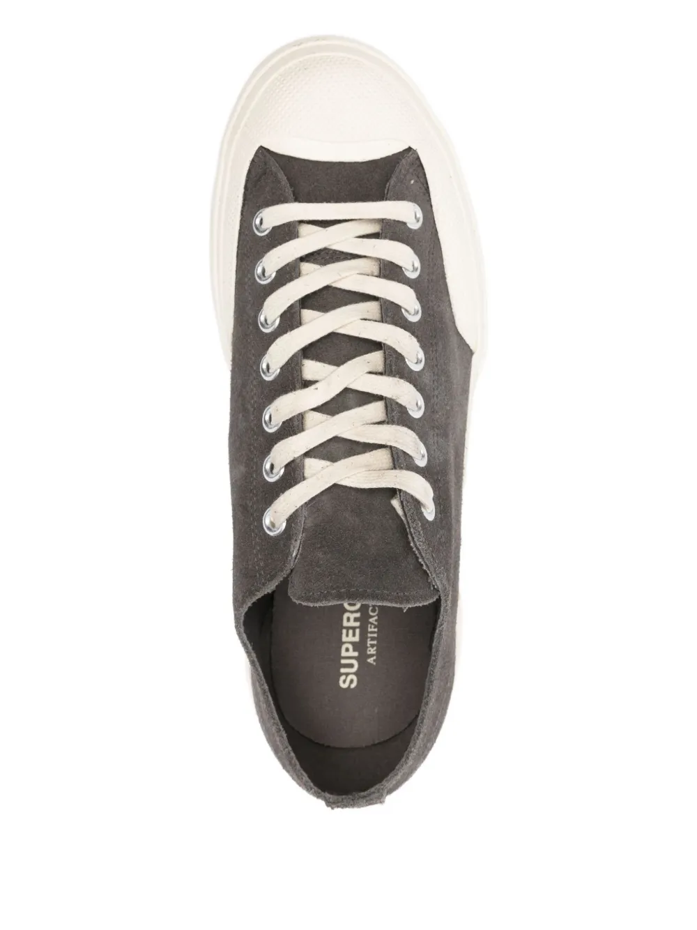 Superga Suede Sneakers In Gray