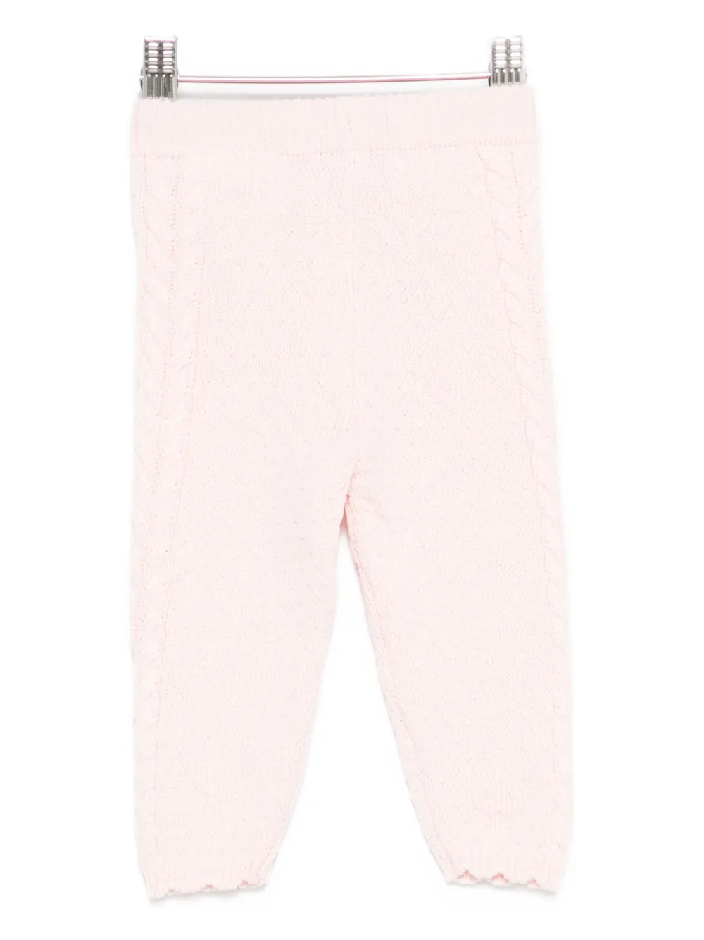Louise Misha flower-detail knitted pants | Leggings | Image 2