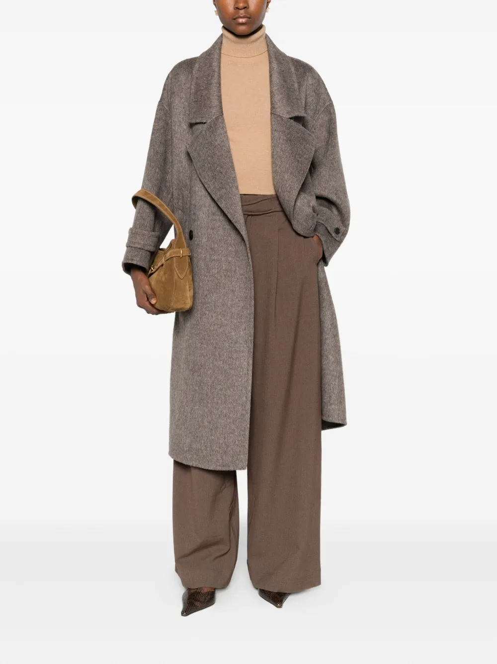 VICOLO wool-blend double-breasted coat | Double Breasted & Peacoats | Image 2