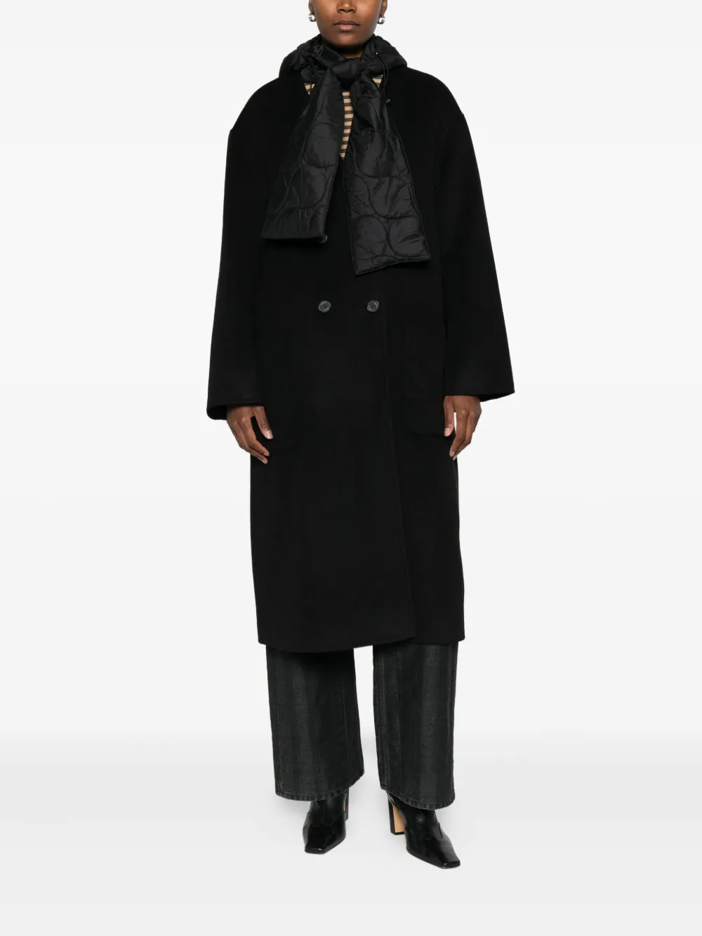 VICOLO layered coat | Double Breasted & Peacoats | Image 2