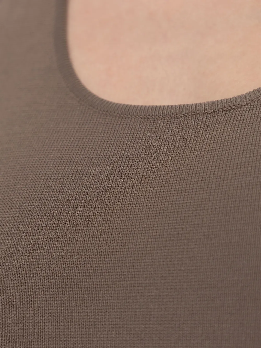 Entire Studios Scoop-neck Sleeveless Body In Brown