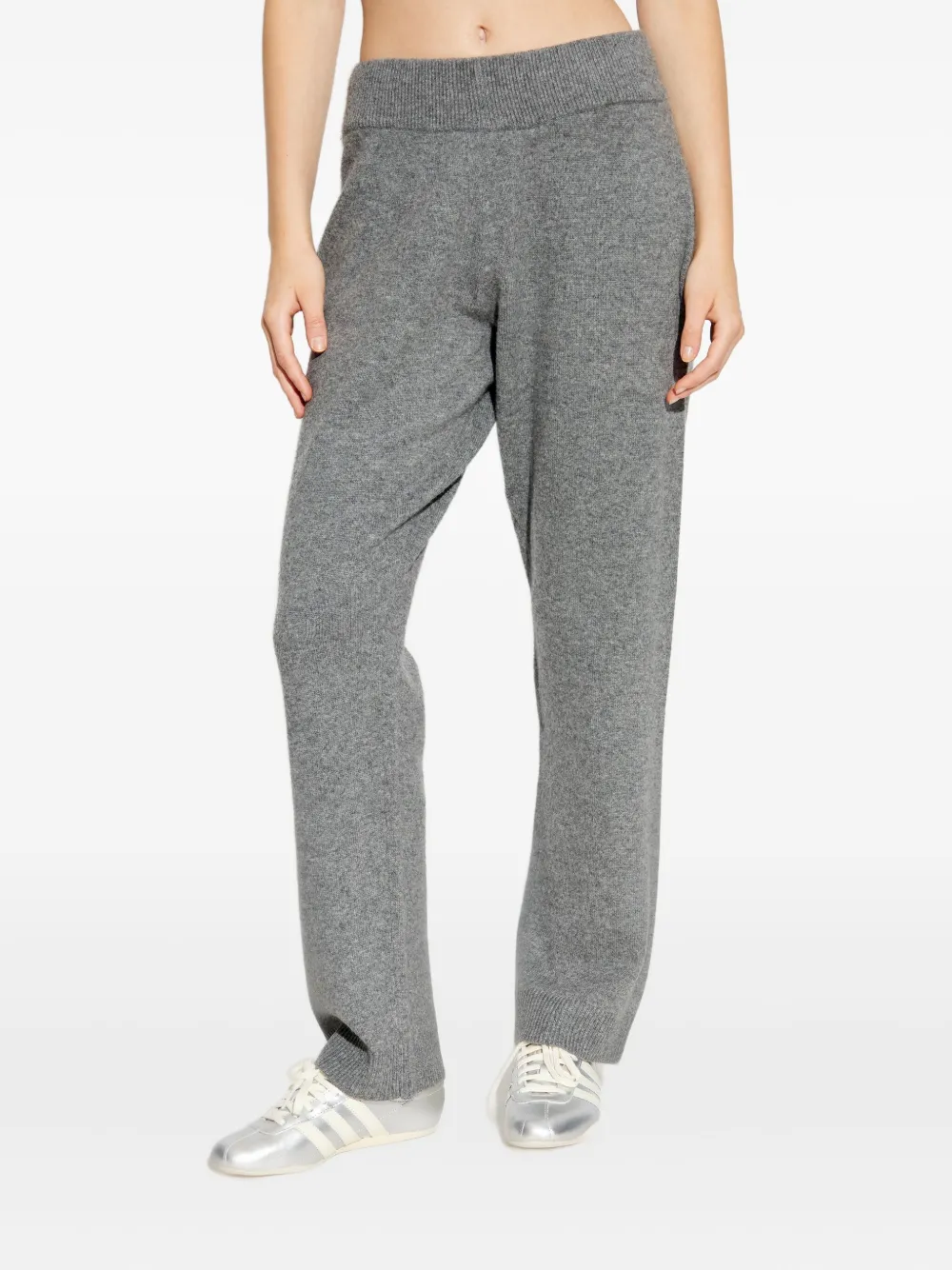ENTIRE STUDIOS side-pockets knitted trousers | Grey | Image 1